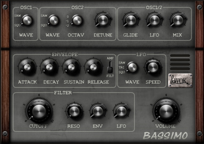 bassimo bass synthesizer VST plugin for Windows bassimo bass synthesizer VST plugin for Windows
