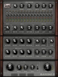 bassimo3 - enhanced bass and synth plugin with stepsequencer 