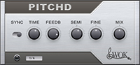 free VST plugin by WOK: PITCH SHIFT DELAY effect
