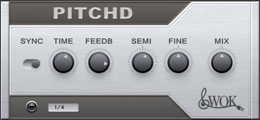 WOK free VST plugin PITCHD delay with pitch shifter WOK free VST plugin PITCHD delay with pitch shifter