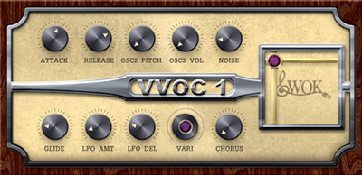 VVOC-1 vocal formant generator VST plugin by WOK
